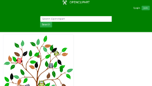 openclipart圖庫：Owls In A Tree-資源代表圖