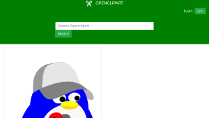 openclipart圖庫：Plumber Penguin-資源代表圖