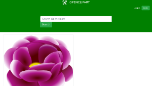 openclipart圖庫：Peony-資源代表圖