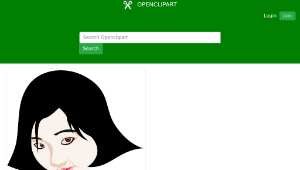openclipart圖庫：Beauty No 26 Asian縮圖
