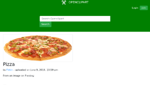 openclipart圖庫：Pizza-資源代表圖