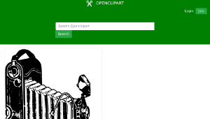 openclipart圖庫：Old Style Camera-資源代表圖