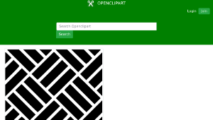 openclipart圖庫：Alternating Tile Pattern-資源代表圖