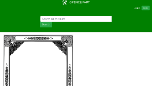 openclipart圖庫：Ornate Box Frame-資源代表圖