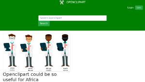 openclipart圖庫：Openclipart could be so useful for Africa