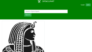 openclipart圖庫：Pharaoh-資源代表圖