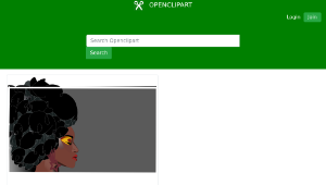 openclipart圖庫：Soul sista縮圖