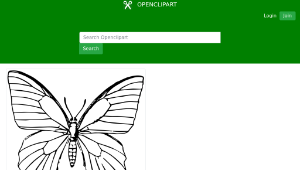 openclipart圖庫：butterfly-資源代表圖