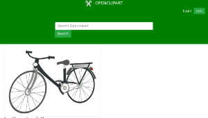 openclipart圖庫：holland e-bike-資源代表圖