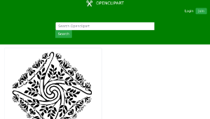 openclipart圖庫：Art Nouveau ornament-資源代表圖