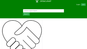openclipart圖庫：Peace & Heart-資源代表圖
