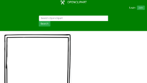 openclipart圖庫：Simple Shield Frame縮圖