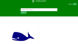 openclipart圖庫：Whale (Animation)-資源代表圖