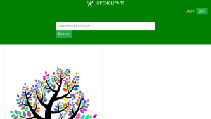 openclipart圖庫：A simple tree #5-資源代表圖