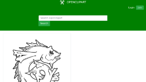openclipart圖庫：Stylized Fish縮圖