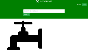 openclipart圖庫：We won't pay the water tax-資源代表圖