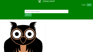 openclipart圖庫：Owl-資源代表圖