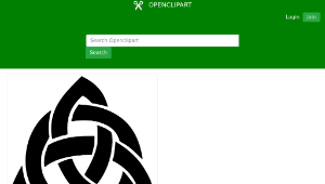 openclipart圖庫：Celtic Knot 6 Optimized-資源代表圖