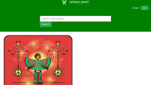 openclipart圖庫：Fro Bro Peace Yo!縮圖