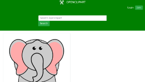 openclipart圖庫：Elephant縮圖