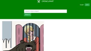 openclipart圖庫：Allegory of Crying Russia縮圖