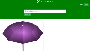 openclipart圖庫：umbrella-資源代表圖