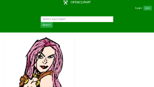 openclipart圖庫：HEROINE ANIMATION縮圖