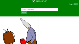 openclipart圖庫：you should read a book...縮圖