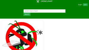 openclipart圖庫：Forbidden for Heisenbugs-資源代表圖