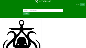 openclipart圖庫：Octopus Anchor-資源代表圖