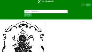openclipart圖庫：vintage flowers-資源代表圖