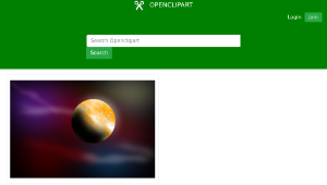 openclipart圖庫：Planet-資源代表圖