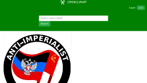openclipart圖庫：Anti-Imperialist Action Donetzk縮圖