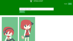 openclipart圖庫：INFP Boy & Girl-資源代表圖