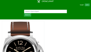 openclipart圖庫：Diving watch縮圖