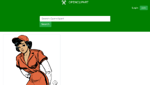 openclipart圖庫：Baseball player-資源代表圖