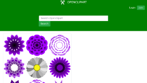 openclipart圖庫：flowers-資源代表圖