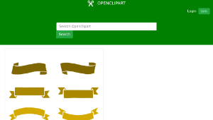openclipart圖庫：Ribbons縮圖