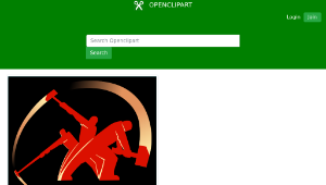 openclipart圖庫：Worker fight unite-資源代表圖
