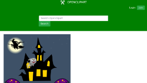 openclipart圖庫：Halloween Animation with Audio