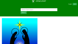openclipart圖庫：Nativity-資源代表圖