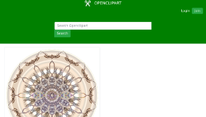 openclipart圖庫：Mandala-資源代表圖