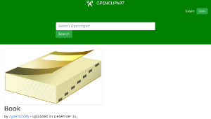 openclipart圖庫：Book縮圖