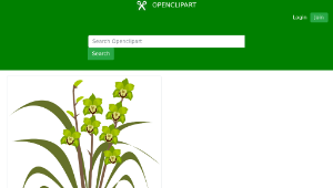 openclipart圖庫：cymbidium-資源代表圖