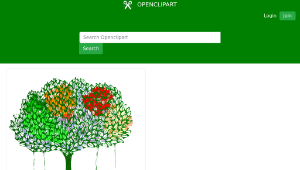 openclipart圖庫：treewith-leaves REMIX-資源代表圖
