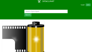 openclipart圖庫：film roller-資源代表圖