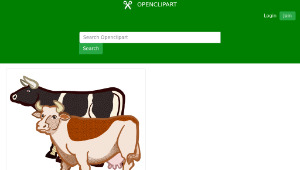openclipart圖庫：cows - coloured-資源代表圖