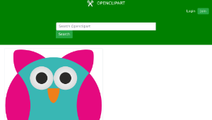 openclipart圖庫：Simple Owl-資源代表圖