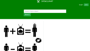 openclipart圖庫：Peace Equation