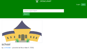 openclipart圖庫：school縮圖